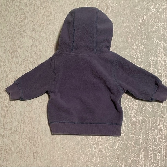 Gymboree Snowboard 09 Baby Hooded Fleece size 6-12 mo. 100% Polyester - Picture 6 of 9
